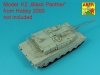 Aber 35l-345 120 mm L/55 CN08 barrel for K2 Black Panther tank / Lufa 120 mm L/55 CN08 do czołgu K2 Black Panther 1/35